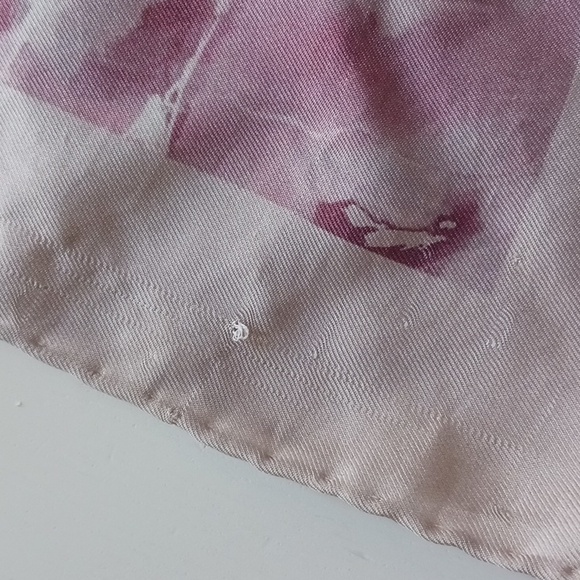 Anthropologie Francesca Silk Scarf 35" - Picture 6 of 9